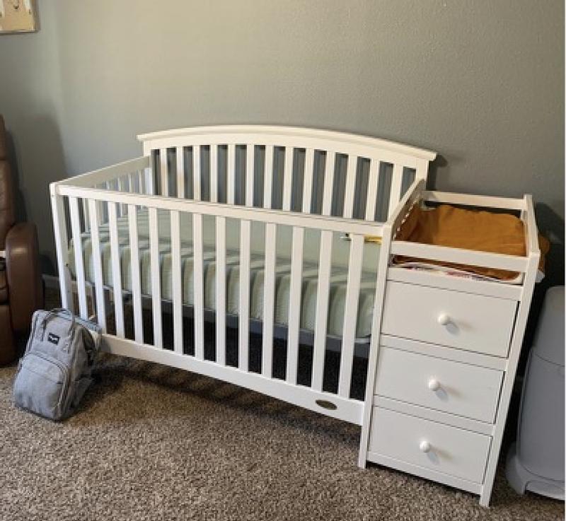 Dream on me niko 5 in 1 convertible crib with changer clearance instructions