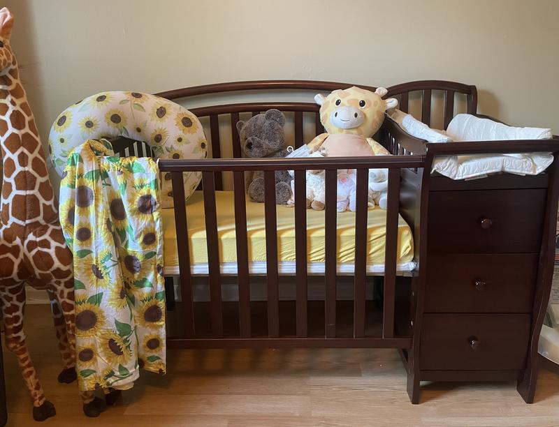 Dream On Me Casco 4 In 1 Mini Crib Changing Table buybuy BABY