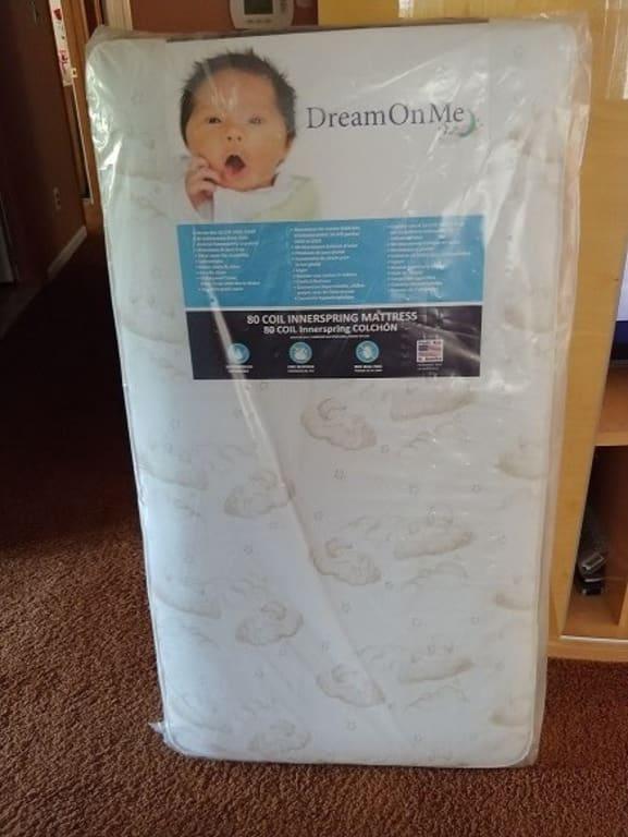 Twilight 5 88 Coil Innerspring Crib And Toddler Mattress Dream On Me