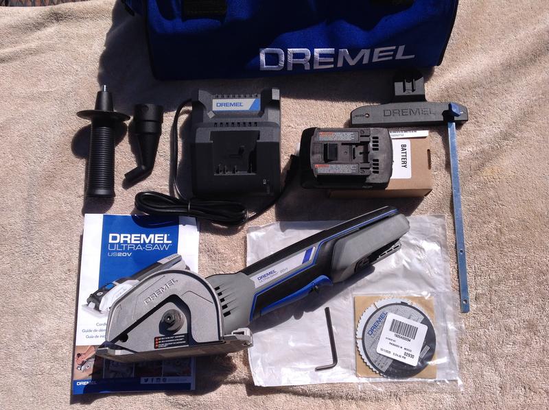 Dremel US20V-01 20V MAX Kit de herramientas de sierra compacta inalámbrica  (renovado)