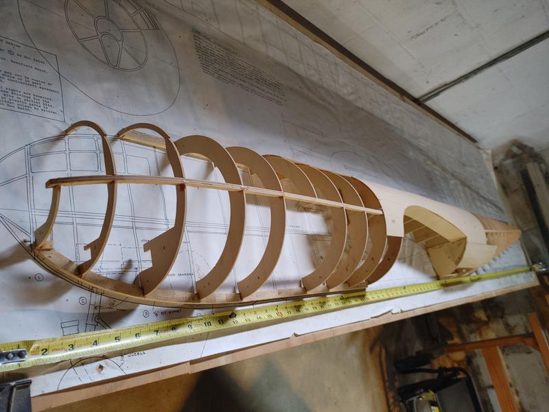 this is my B-29 and once again the tool that I purchased from Dremel save me a lot of time and I cannot begin to tell you everything that this particular tool can do it's amazing