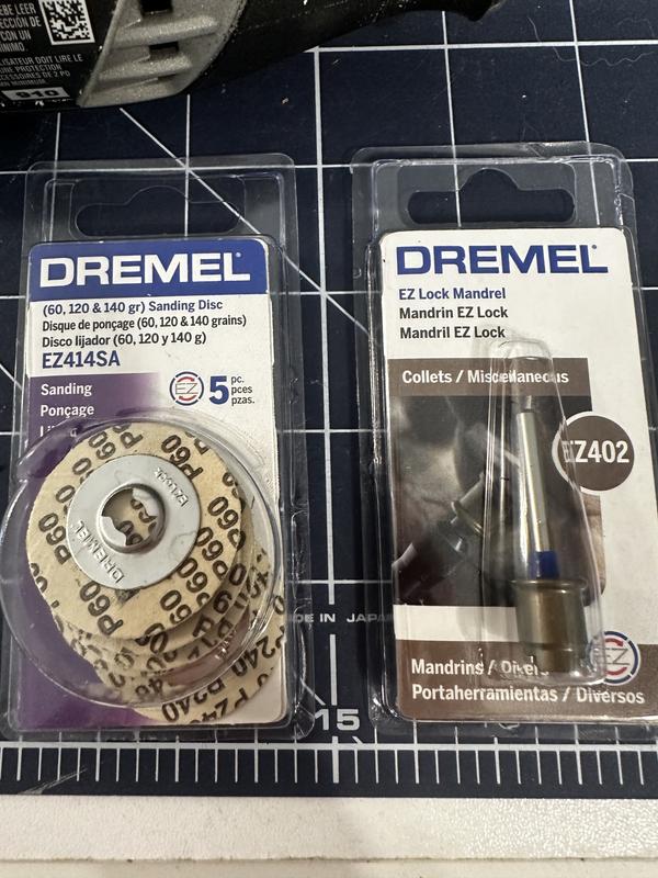 Dremel EZ Lock 5-Piece Emery 1-1/4-in Sanding Disc Accessory Kit