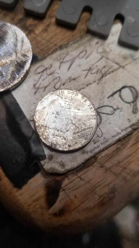 Hers is a coin i have stripped.