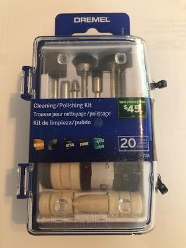 20 PC Cleaning and Polishing Accessory Micro Kit Accessory Kits