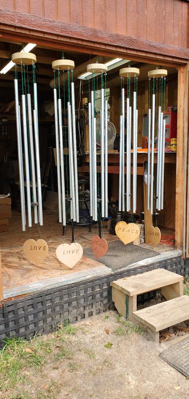 5 sets of wind chimes