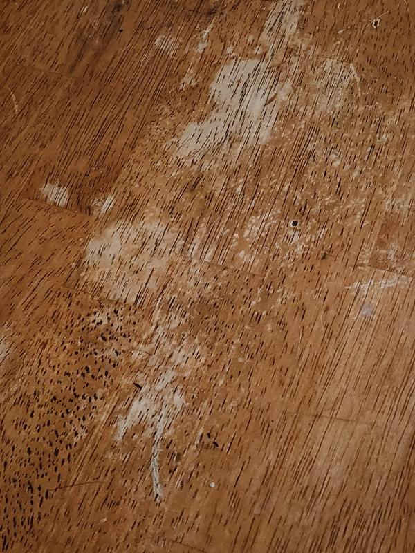 The top of my dining room table