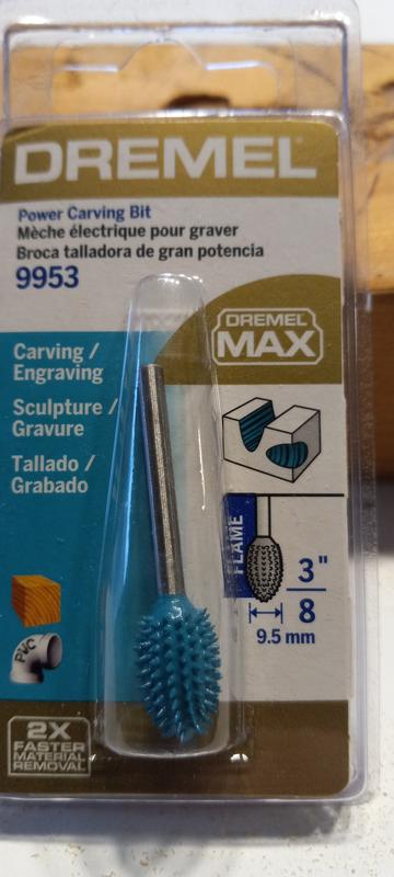 Unique shape, great for blind holes.