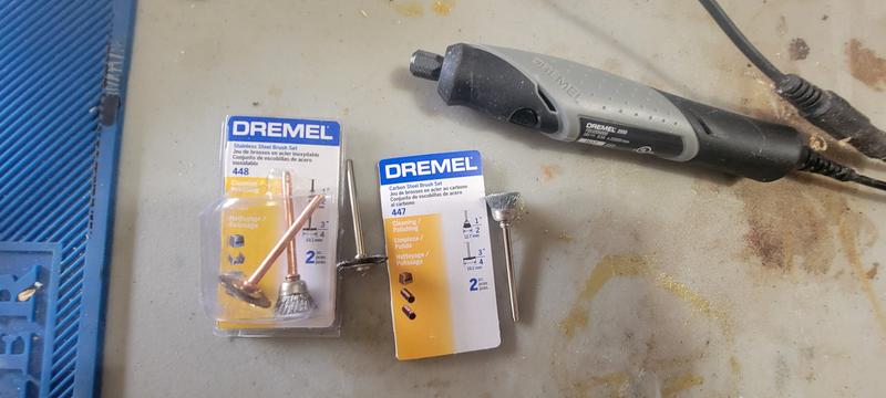 Dremel 2-Piece Steel 3/4-in Cleaning/Polishing Brush Bit Accessory