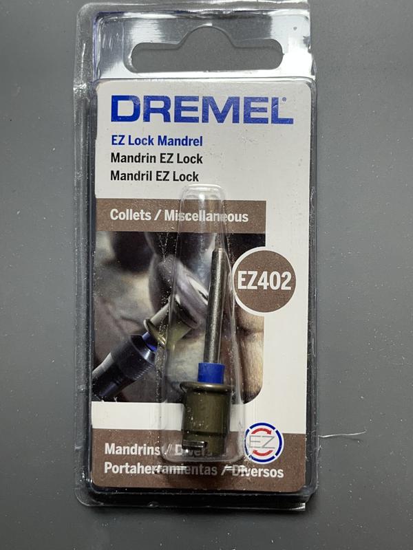 SC407 Dremel, Kit d'outils mécaniques, mandrin EZ SPEEDCLIC, bandes de  ponçage 13mm grain 60/120