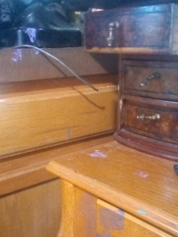 Chest of drawers I sanded