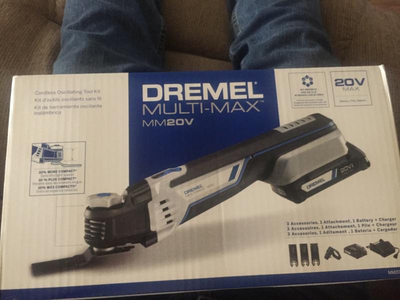 Power Tools Dremel Multi-Max MM20V-02 Cordless Oscillating Tool
