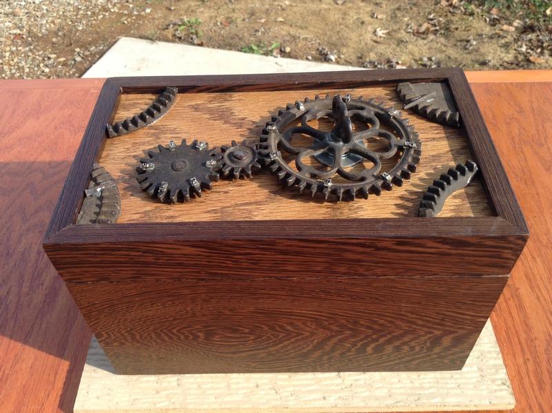 Steambox combination lock box