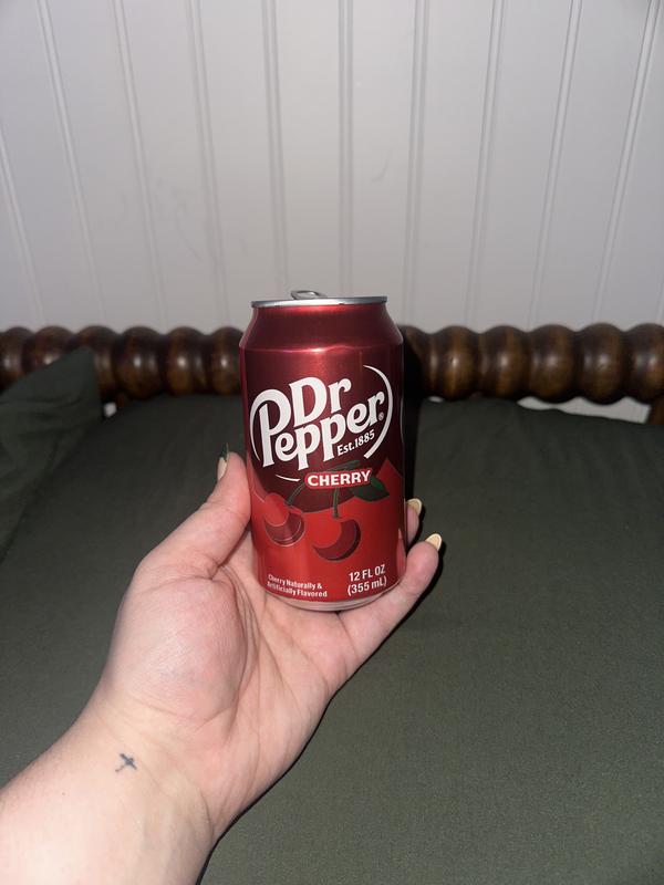 Dr Pepper Cherry Soda, 12 fl oz cans, 12 pack | Meijer