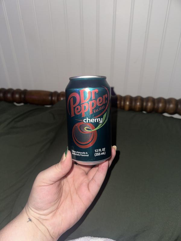 Dr Pepper Cherry Soda, 12 fl oz cans, 12 pack | Meijer
