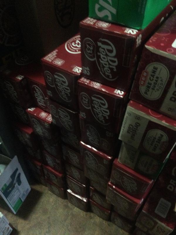 12pk Dr Pepper with Real Sugar in Glass Bottles, Soda