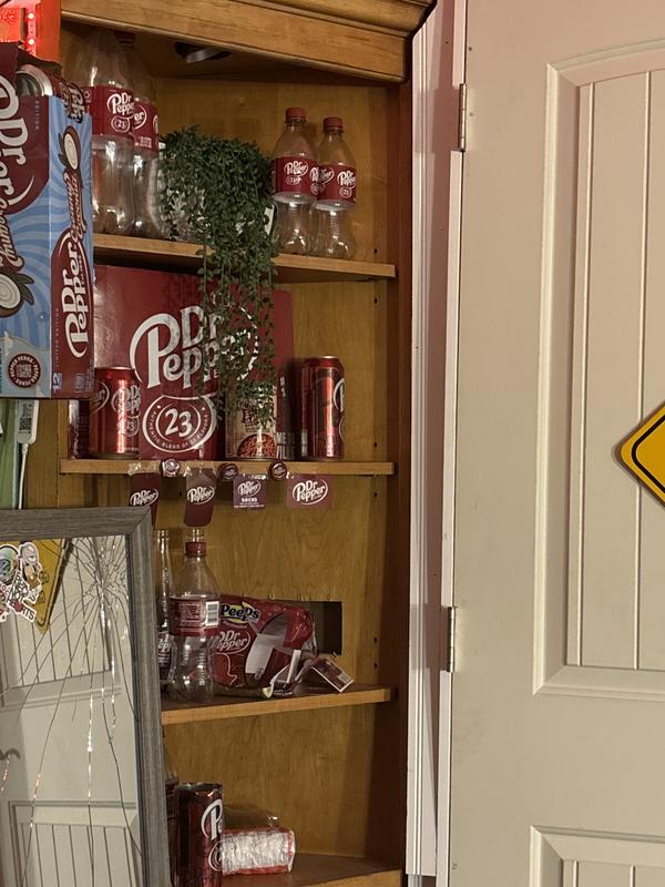 my dr pepper wall