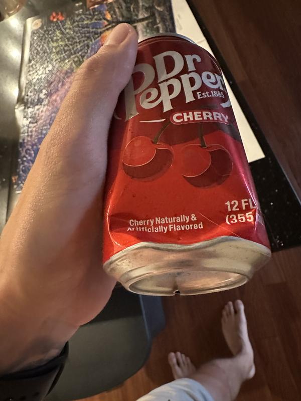 Dr Pepper Cherry Soda, 12 fl oz cans, 12 pack | Meijer