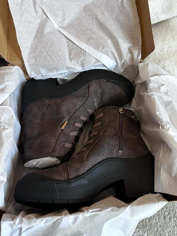 Dr. Scholl's Women's Time Off Up Platform Ankle Boot | Women's Boots