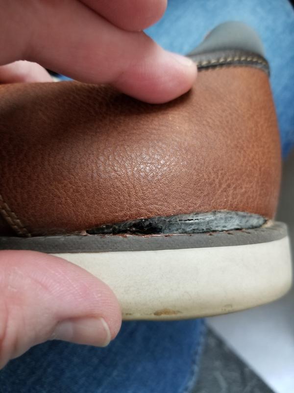 Heel outside