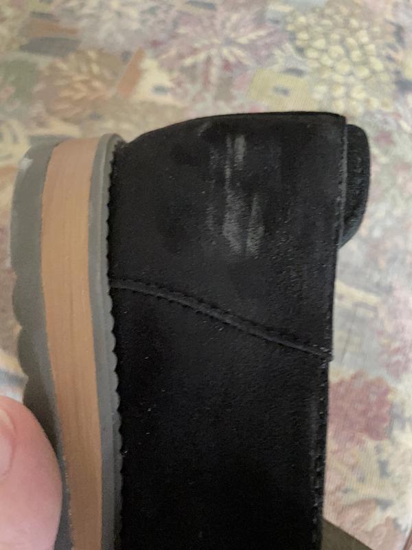 Shoe after 8hours of wear