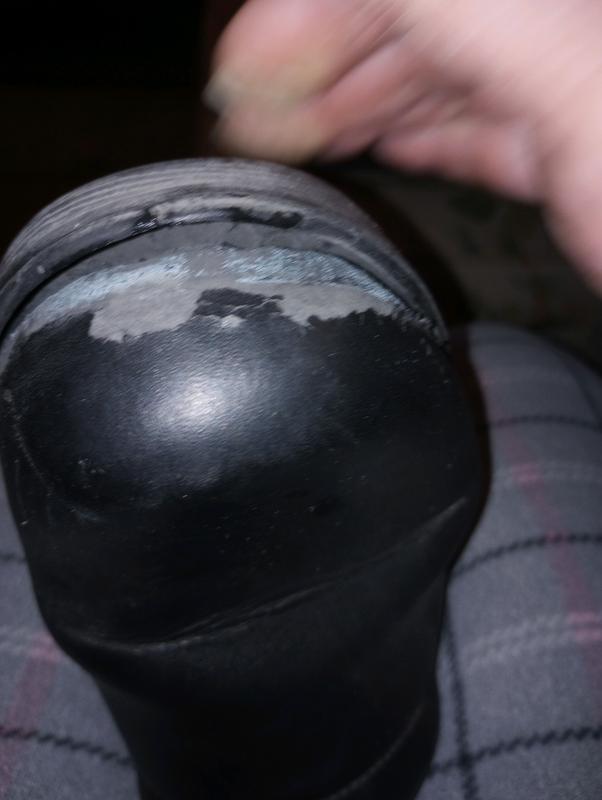 toe peel / sole seperation