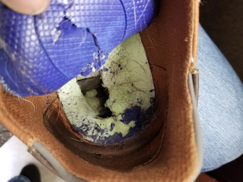 Heel inside
