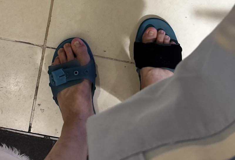 Barely a month in, just cracked and broke
