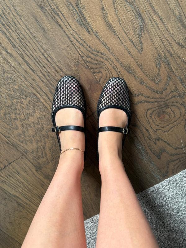 Customer photo for "Cute and comfy Mary Jane’s"