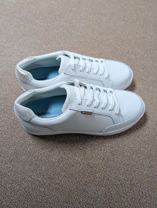 Customer photo for "Comfy, supportive sneakers"