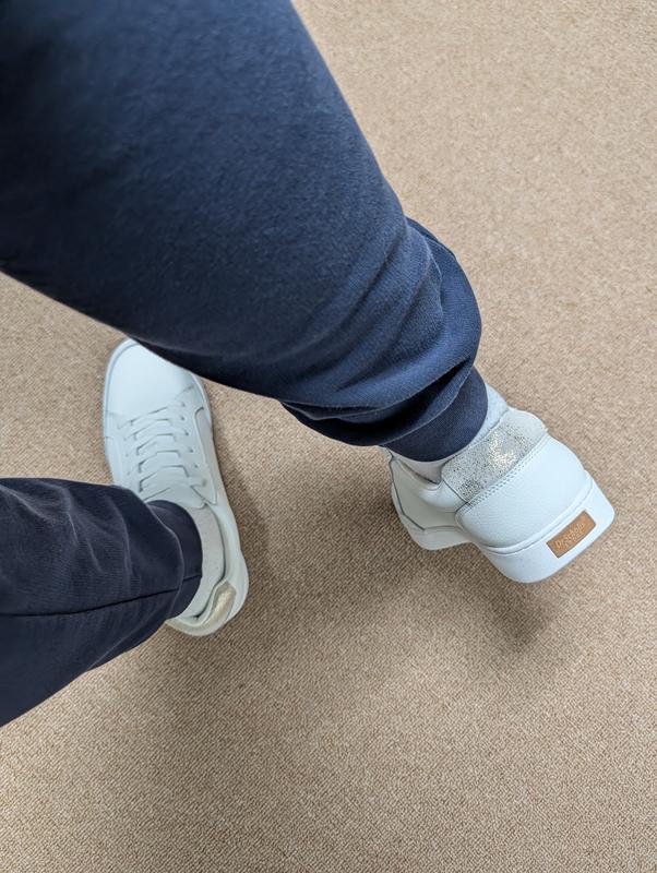 Customer photo for "Comfy, supportive sneakers"