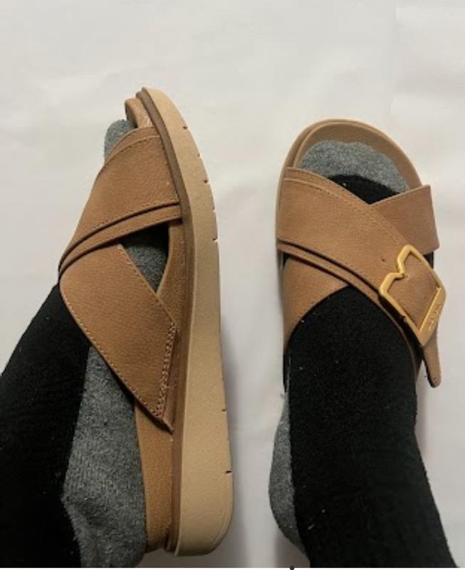 Customer photo for "The most comfortable sandals that you need"