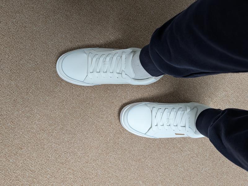 Customer photo for "Comfy, supportive sneakers"