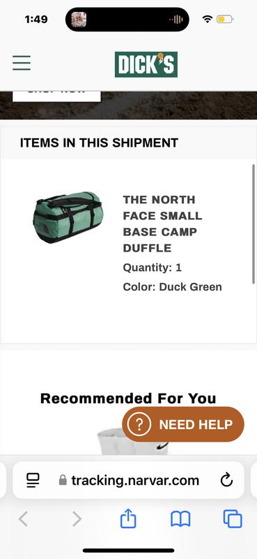Photo submitted with review of product