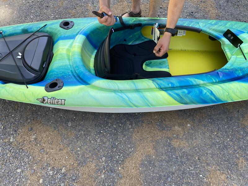 Kayak Pelican Mustang 100x Exo Kayak Semi Ferme Pelican Sport