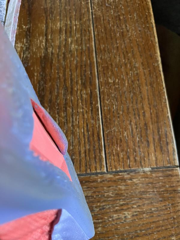 Photo submitted with review of product