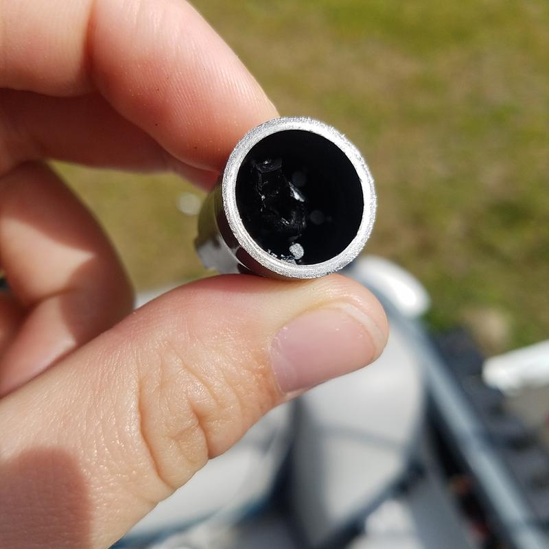 Photo submitted with review of product