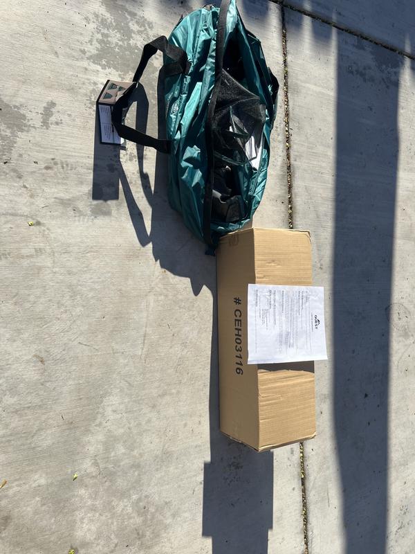 Photo submitted with review of product