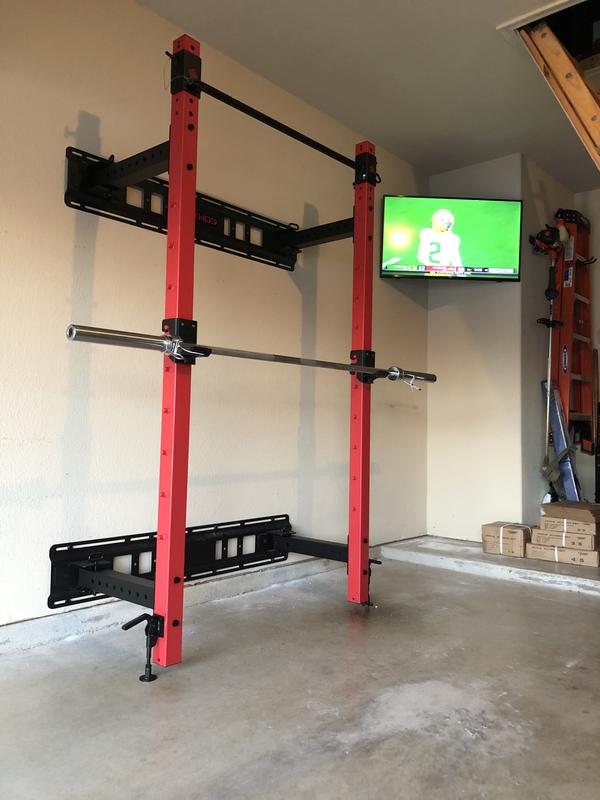 ethos folding wall rack