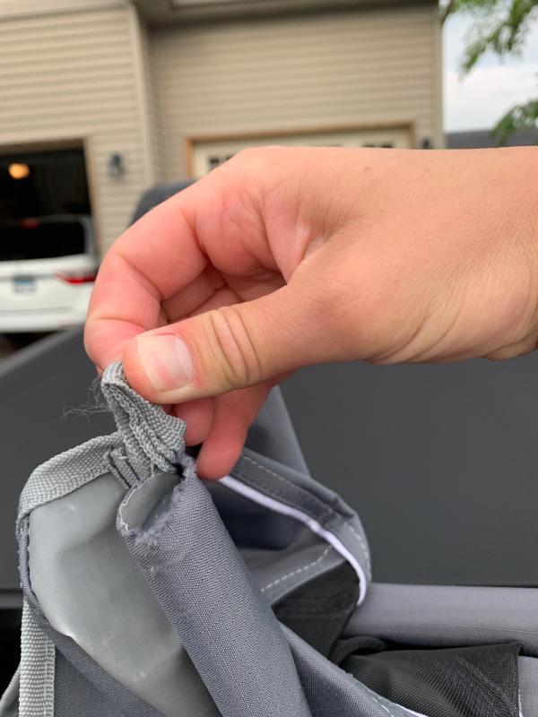 Photo submitted with review of product