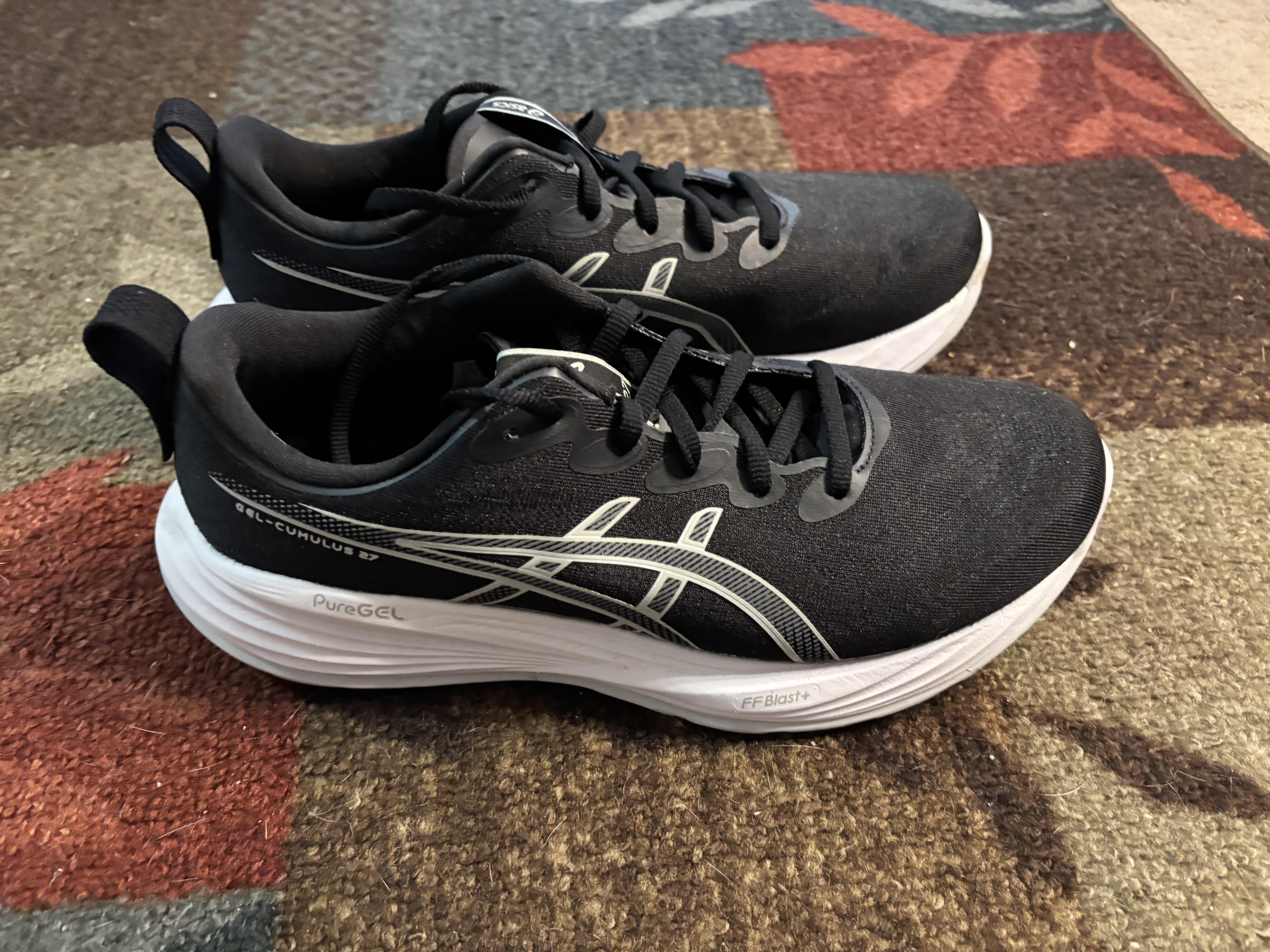 Asics Gel-Cumulus 27 Shoes Mens Size 11.5 Wide Black Sneakers Running Athletic Asics Gel Cumulus 27 Mens Running Shoes - Black – Start Fitness main image 4