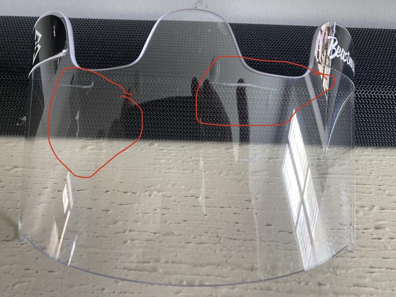Photo submitted with review of product