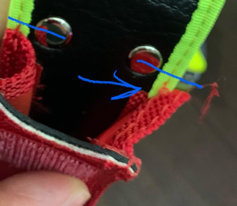 Photo submitted with review of product
