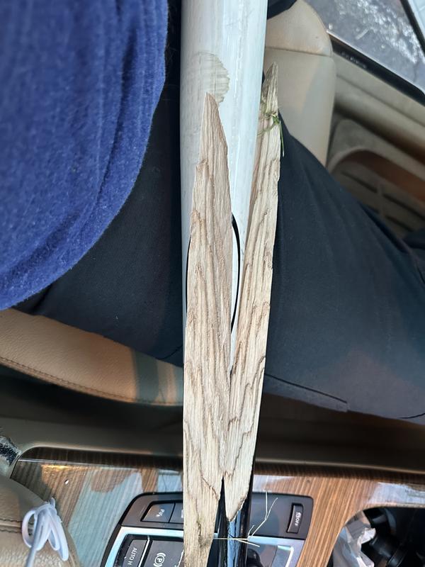 Photo submitted with review of product