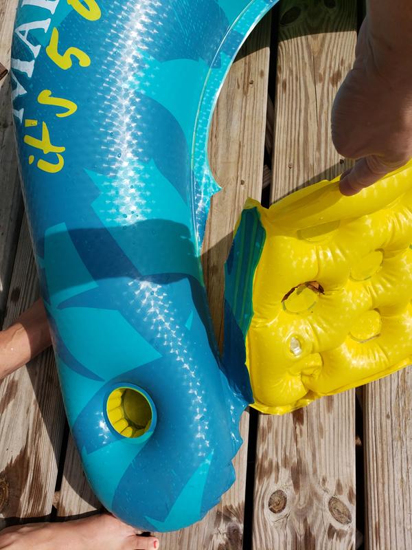 Photo submitted with review of product