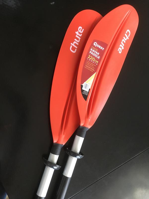 Field and stream chute kayak paddle review