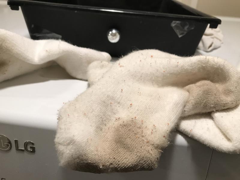 Photo submitted with review of product