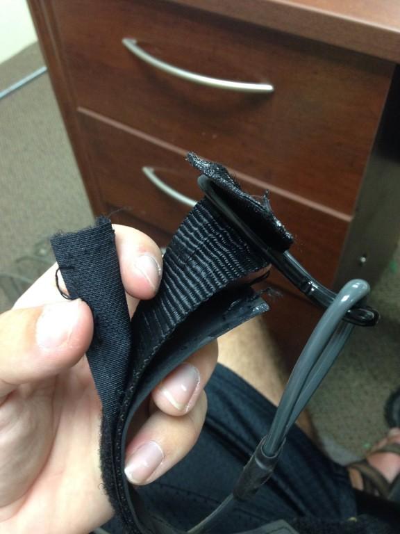 Photo submitted with review of product