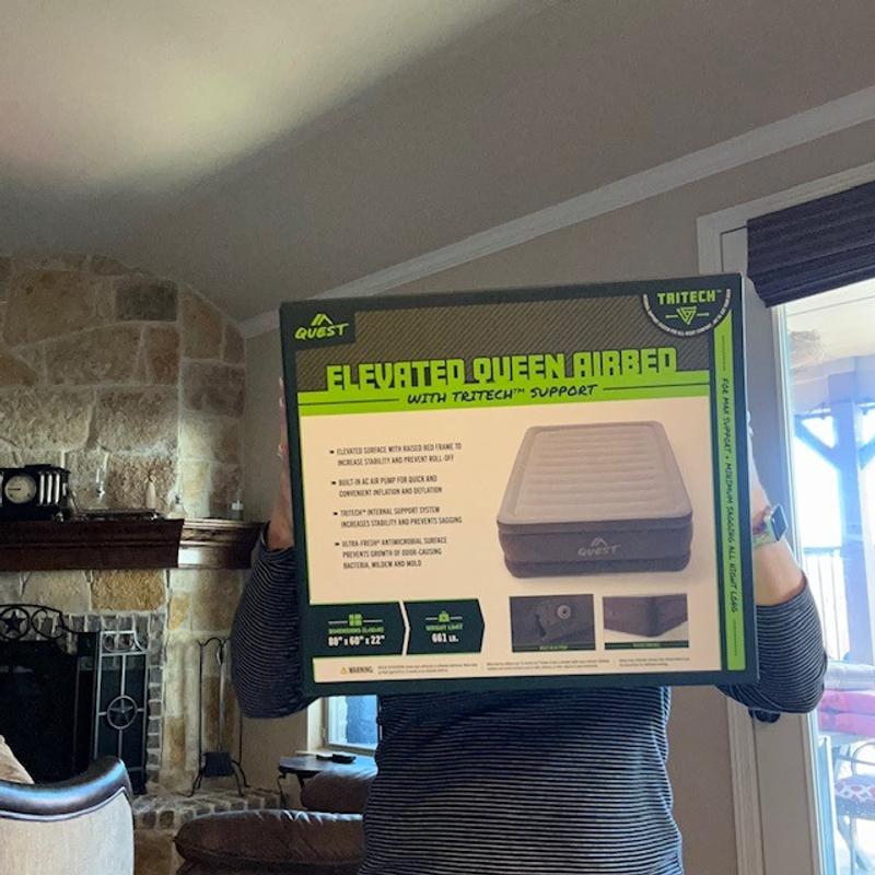 Photo submitted with review of product