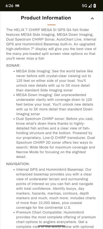 Photo submitted with review of product