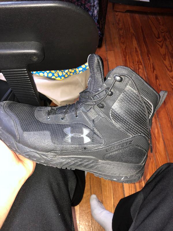 under armour side zip tactical boots